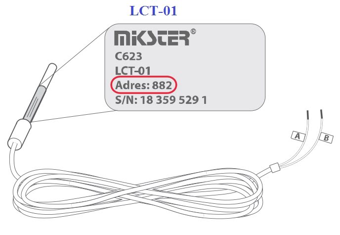 Датчик температуры LTC-01/K10